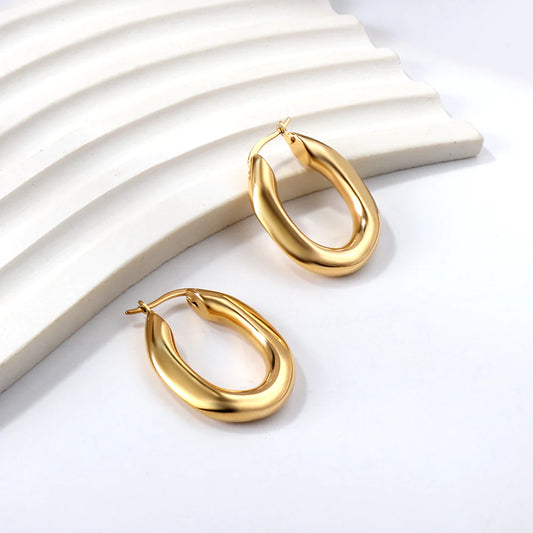 Hollow Square Earrings